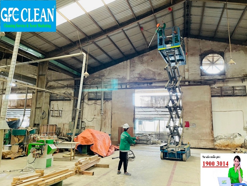 Dịch vụ vệ sinh công nghiệp Đắk Lắk