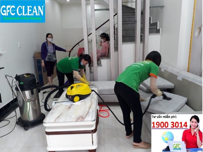 Bảng giá vệ sinh nhà phố của GFC CLEAN