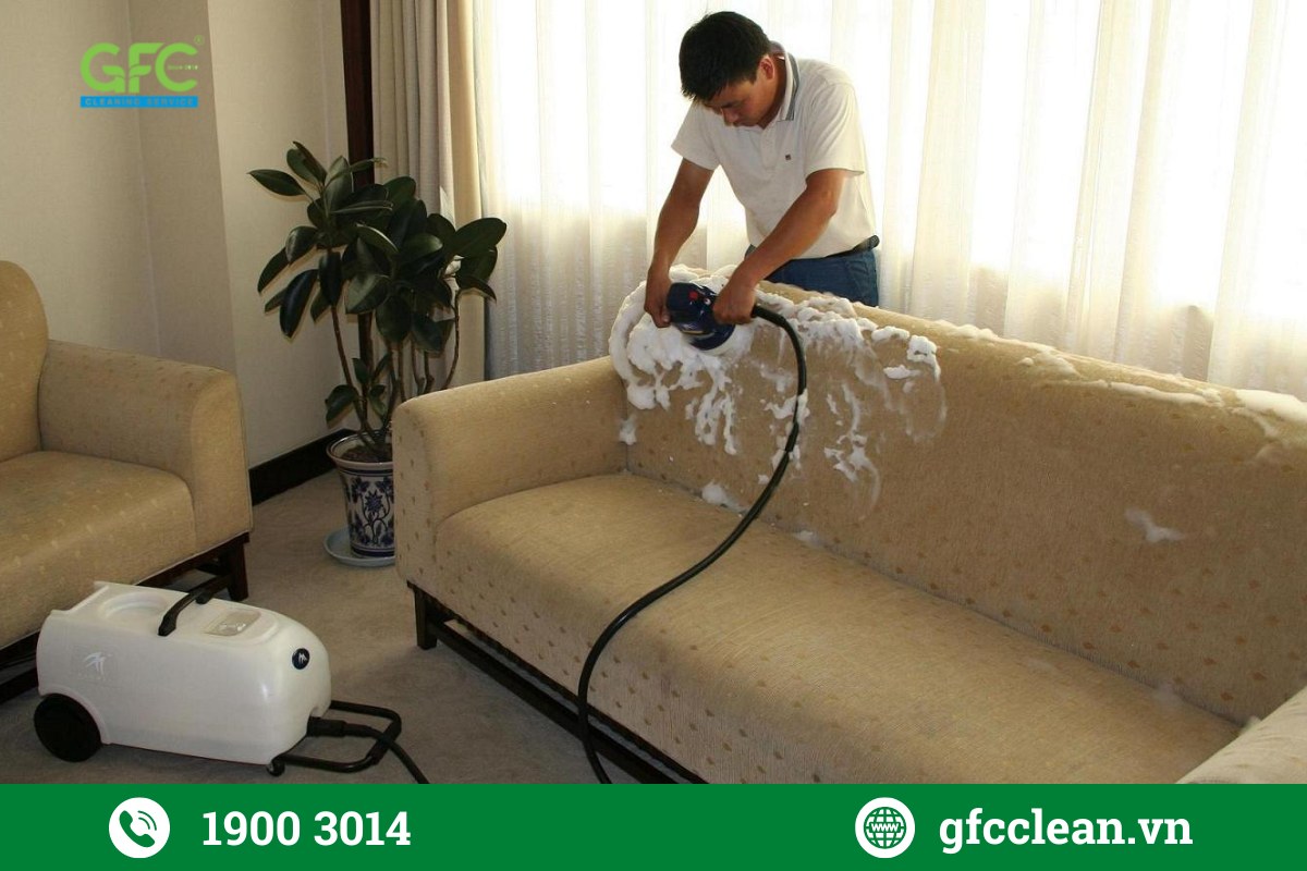 vệ sinh ghế sofa