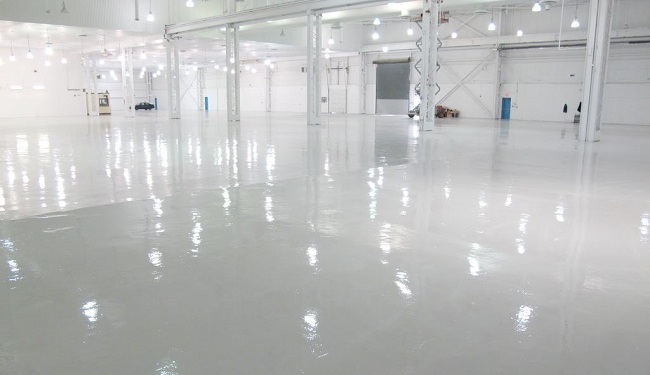 Dịch vụ thi công sơn Expo nhà xưởng