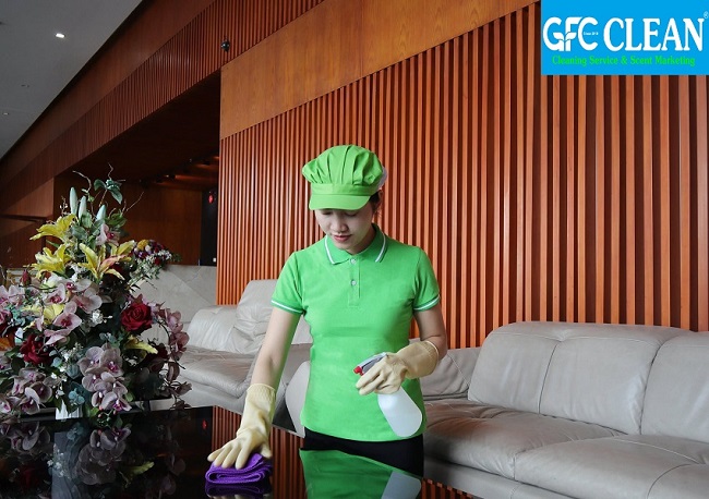 Dịch vụ vệ sinh văn phòng theo giờ tại Hà Nội