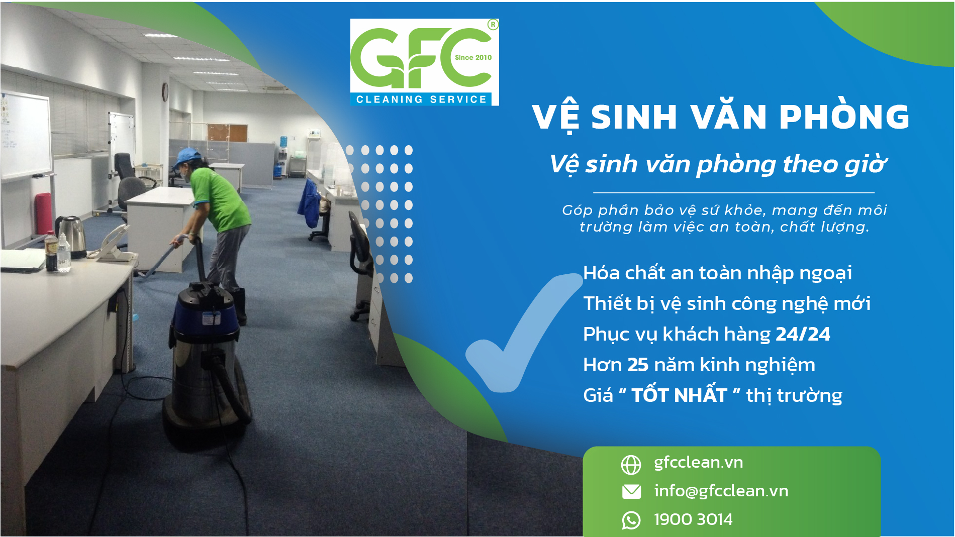 vệ sinh văn phòng