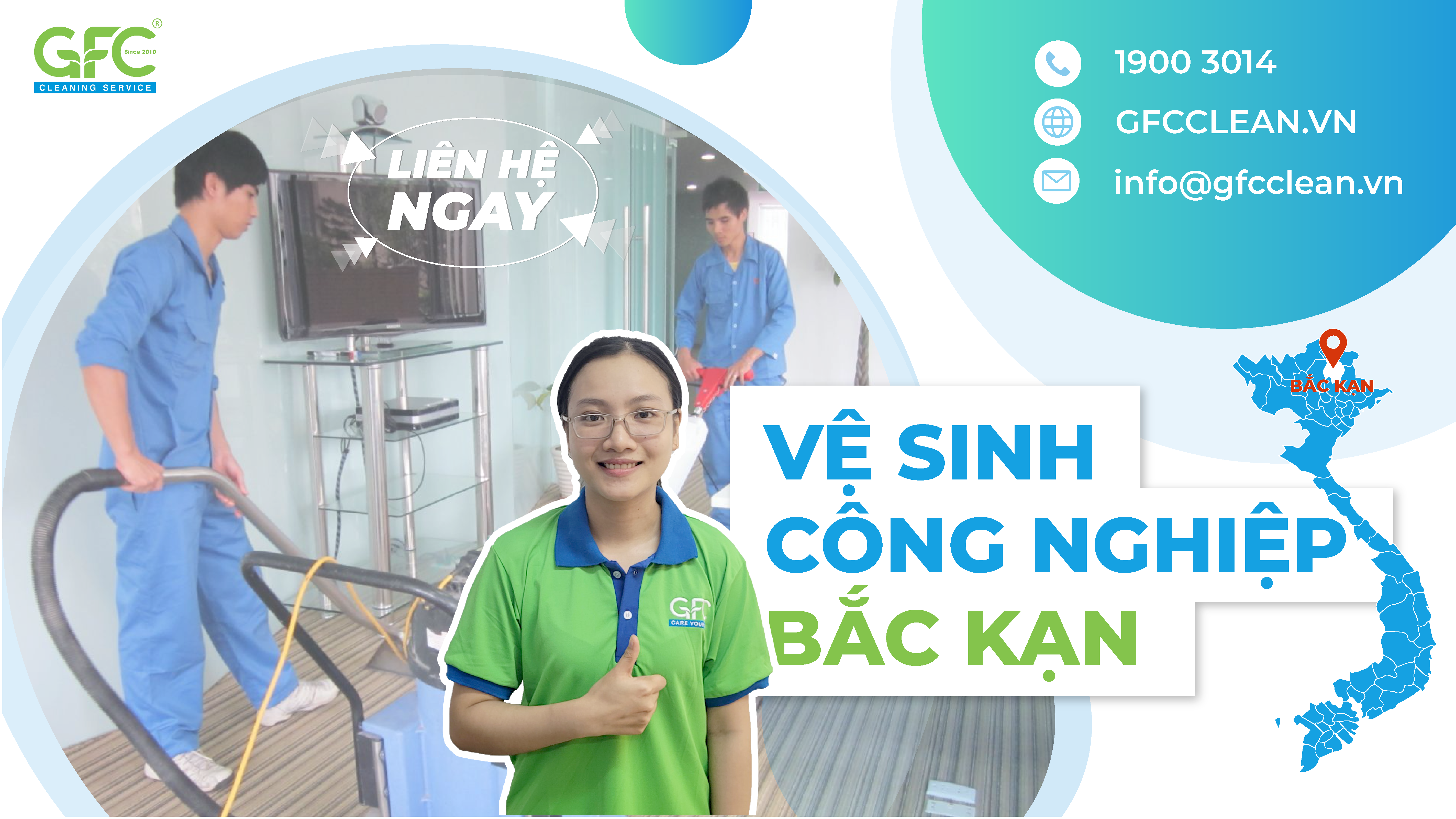 vệ sinh công nghiệp Bắc Kạn