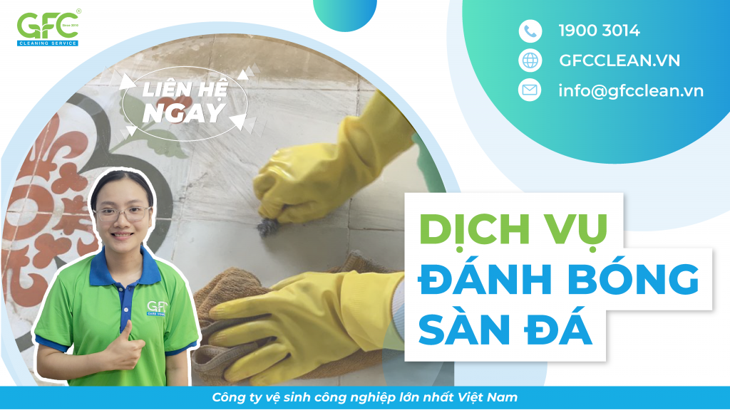 dịch vụ đánh bóng sàn đá