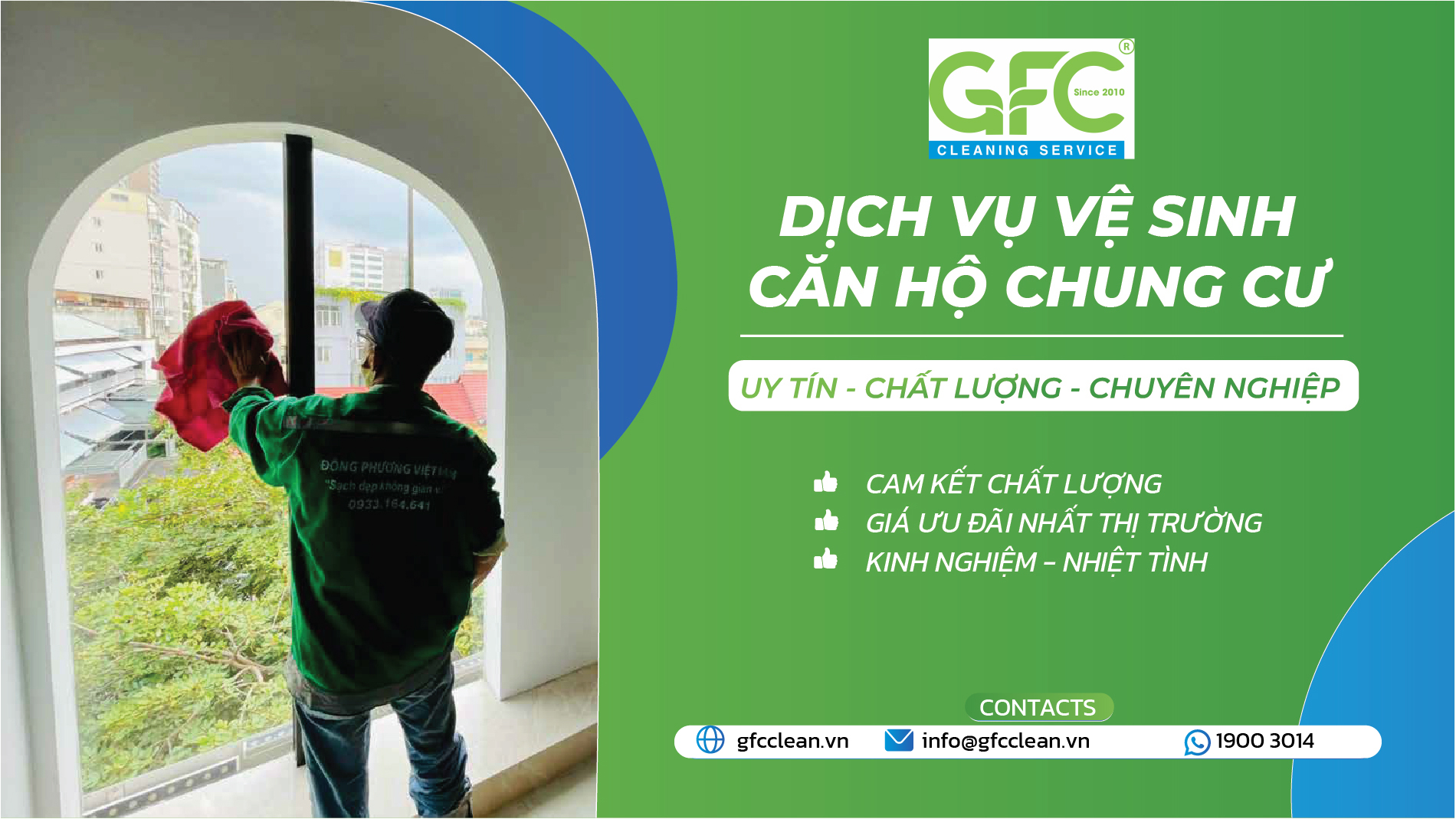 vệ sinh chung cư